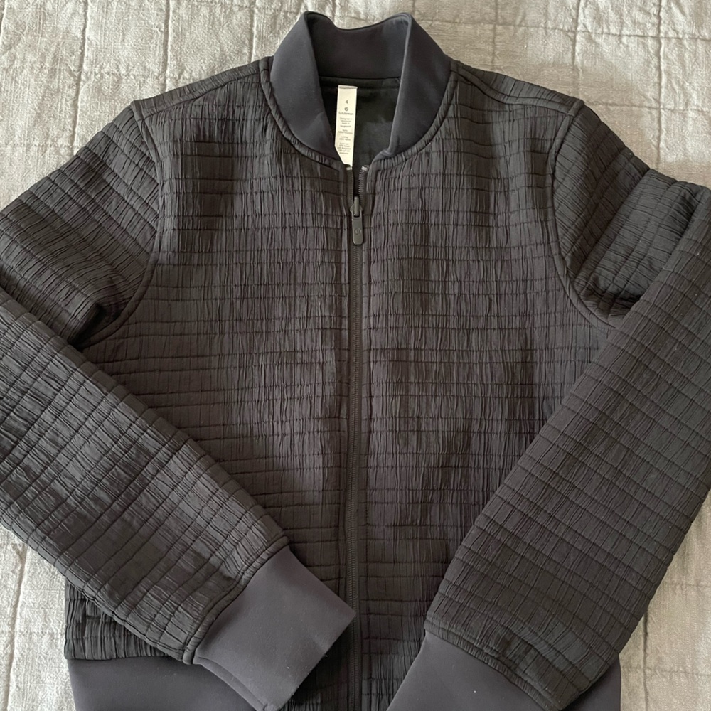 Lululemon Quilted Bomber Jacket